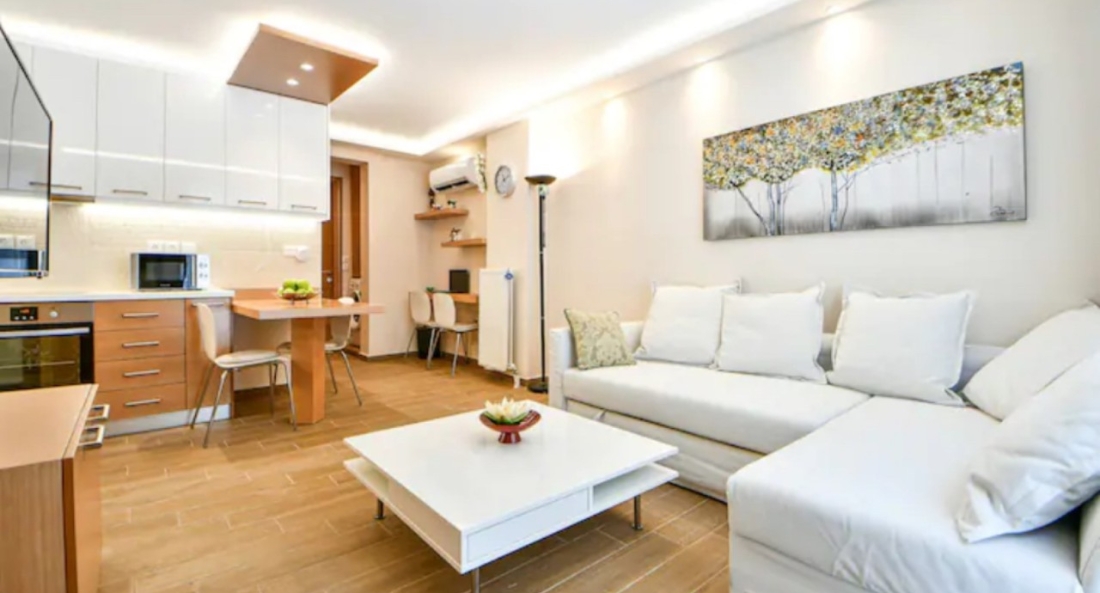Modern hospitality, with private garden, Athens